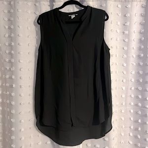 H&M Black Sleeveless Blouse size 14
